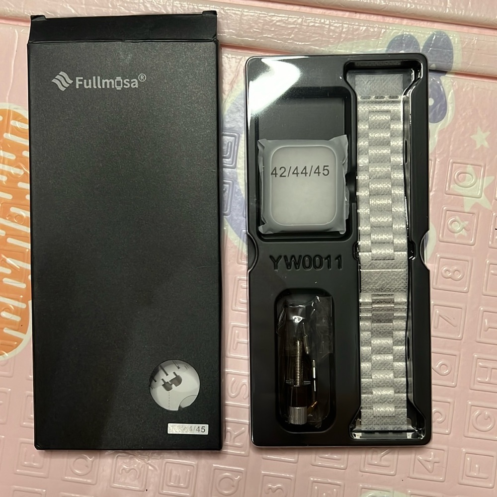 Silver watch band 42/44/45mm